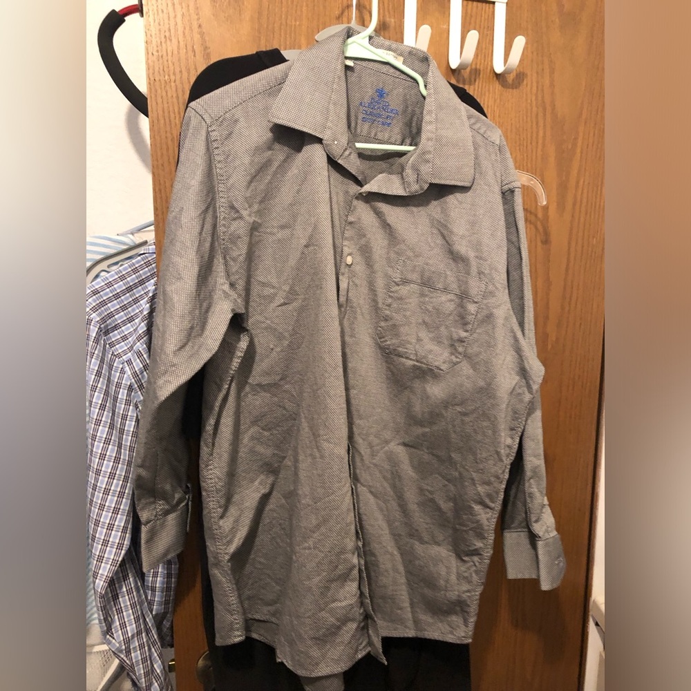 Men's Classic Gray Dress Shirt- $50 or $45 w/offer